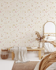 Boho Baby Universe Wallpaper