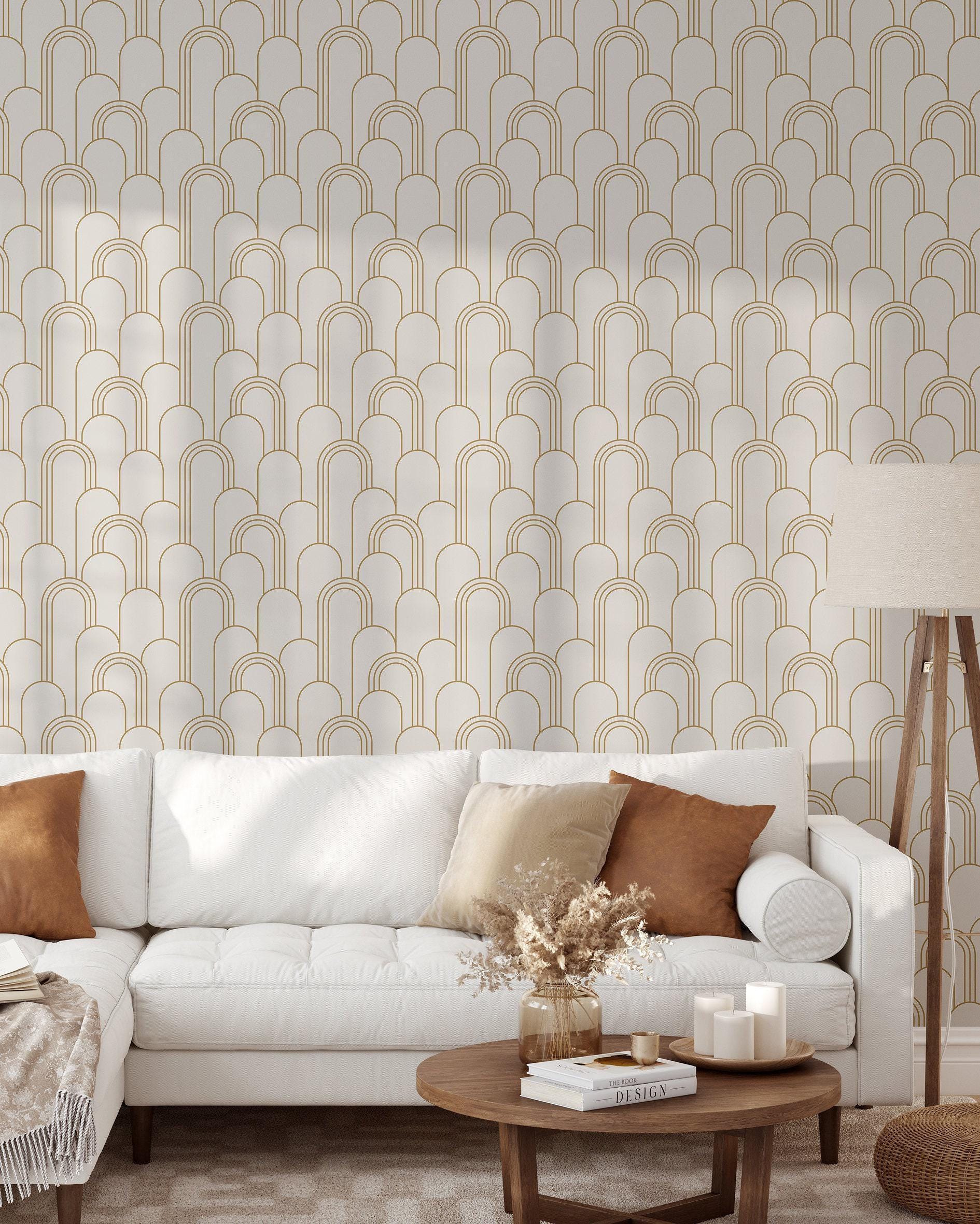 Vintage Art Deco Wallpaper