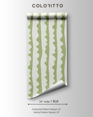 Modern Abstract Stripe Wallpaper