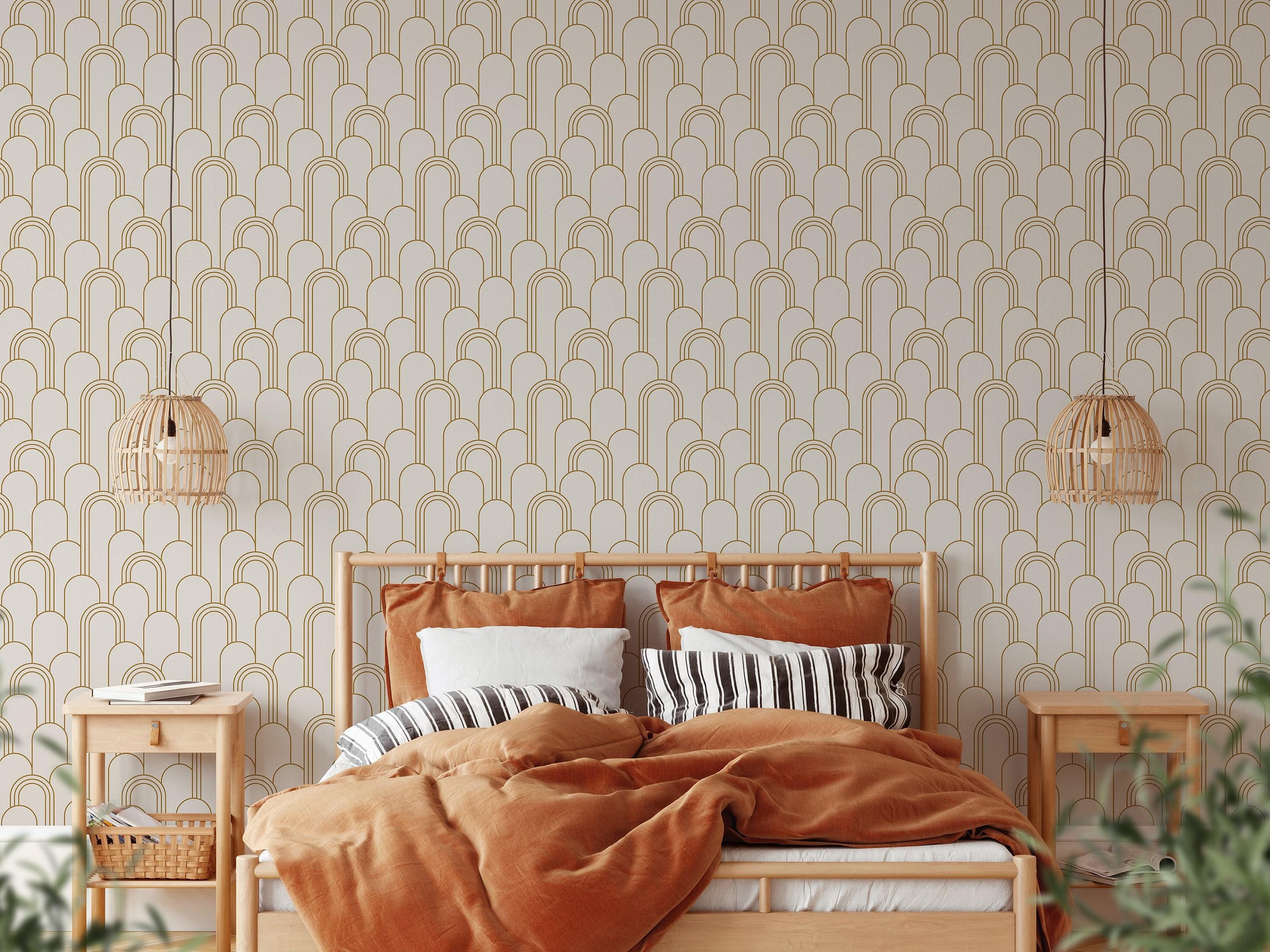 Vintage Art Deco Wallpaper