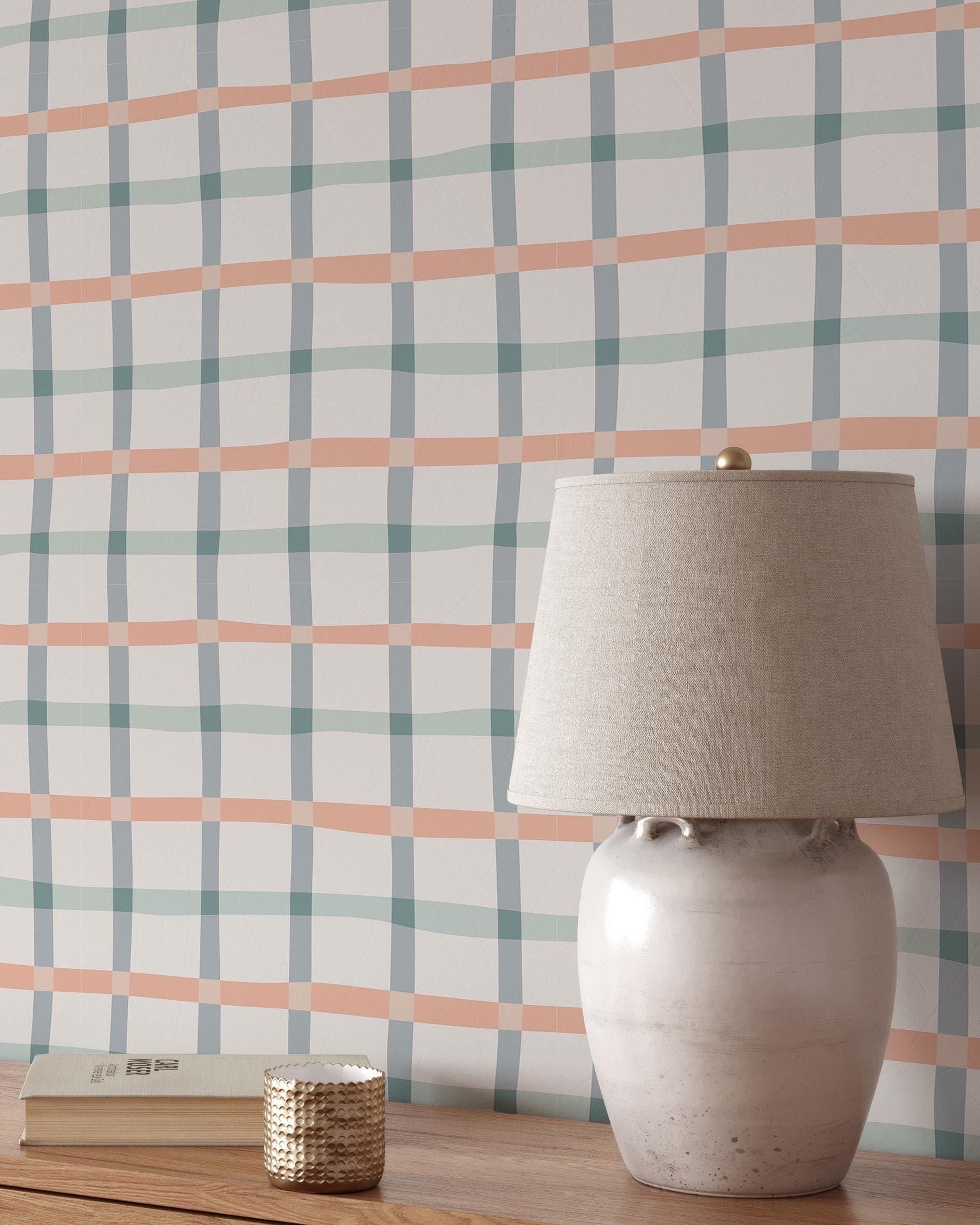 Colorful Plaid Wallpaper