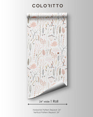 Cute Boho Feather Wallpaper
