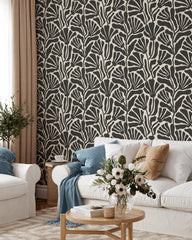 Vintage Boho Floral Wallpaper