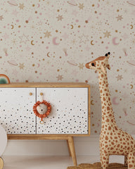 Boho Baby Universe Wallpaper