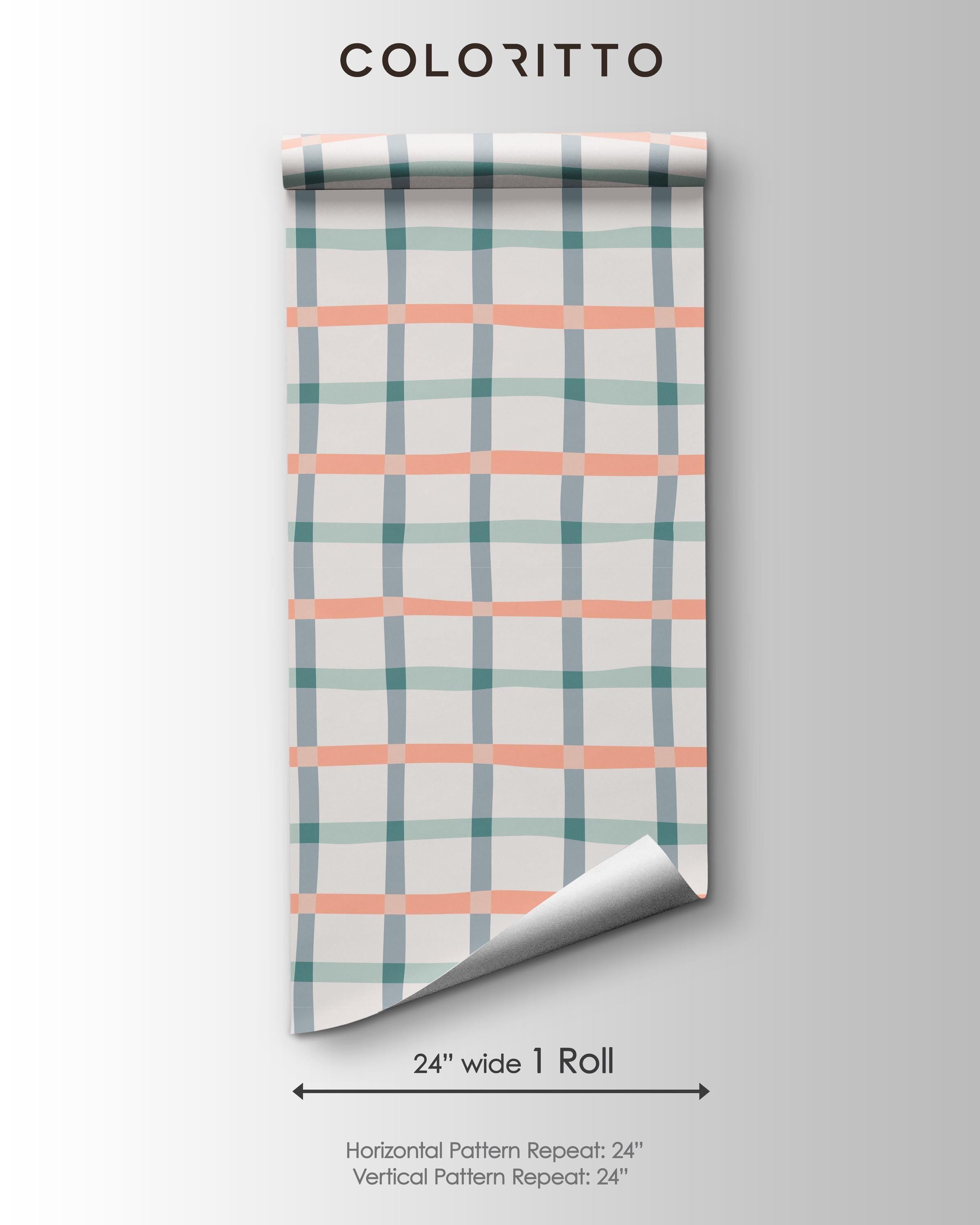Colorful Plaid Wallpaper