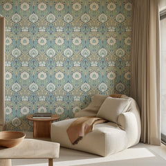 Modern Victorian Style Wallpaper