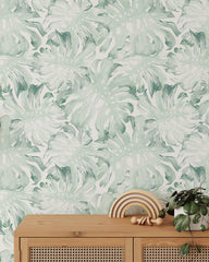 Green Tropical Wallpaper
