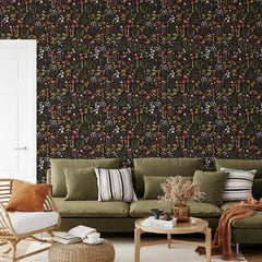 Botanical Forest Wallpaper