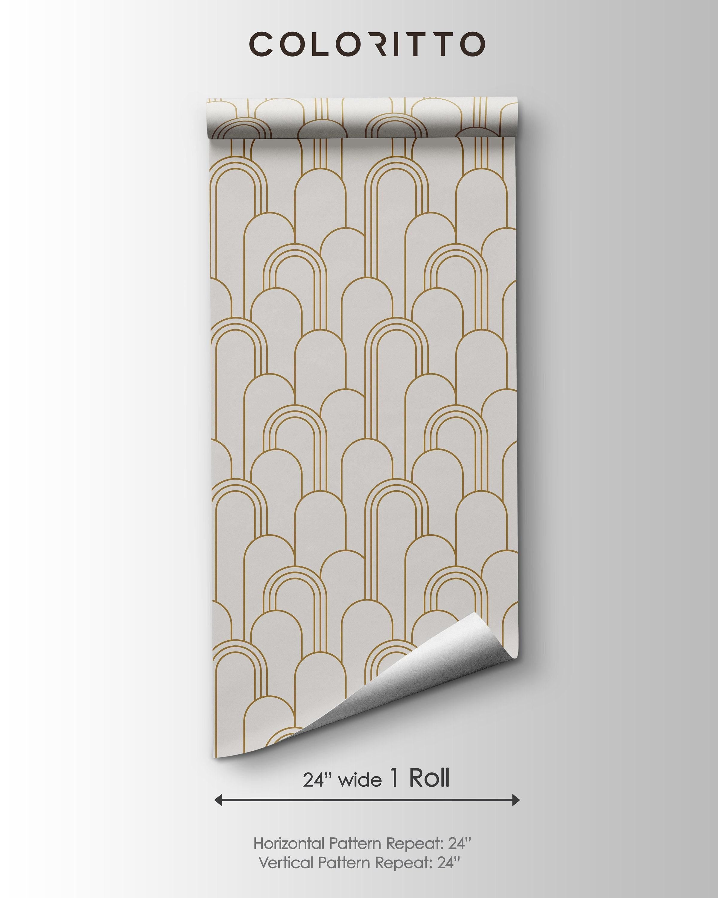 Vintage Art Deco Wallpaper