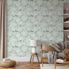 Green Tropical Wallpaper