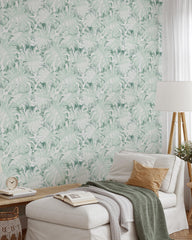 Green Tropical Wallpaper