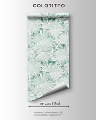 Green Tropical Wallpaper