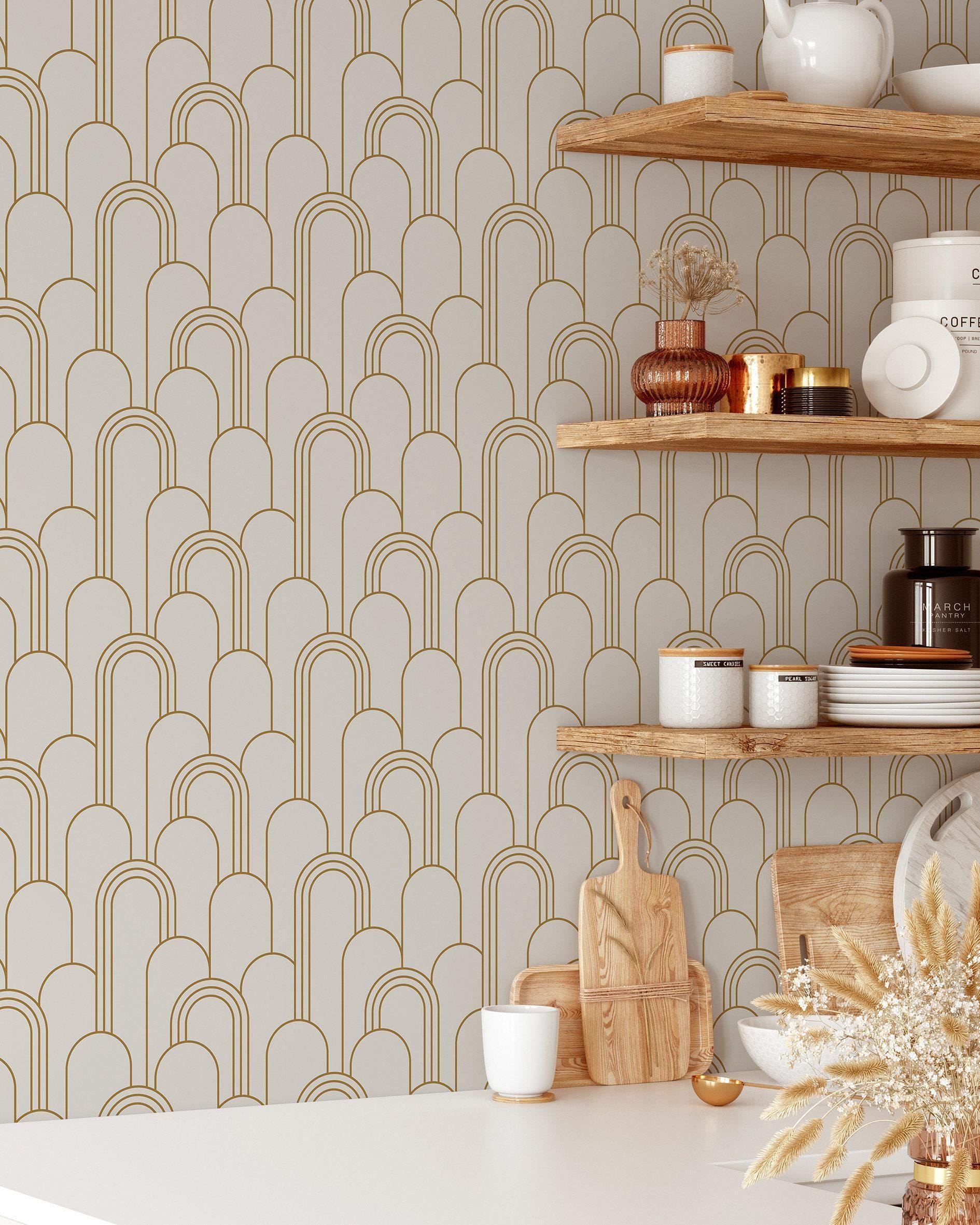 Vintage Art Deco Wallpaper