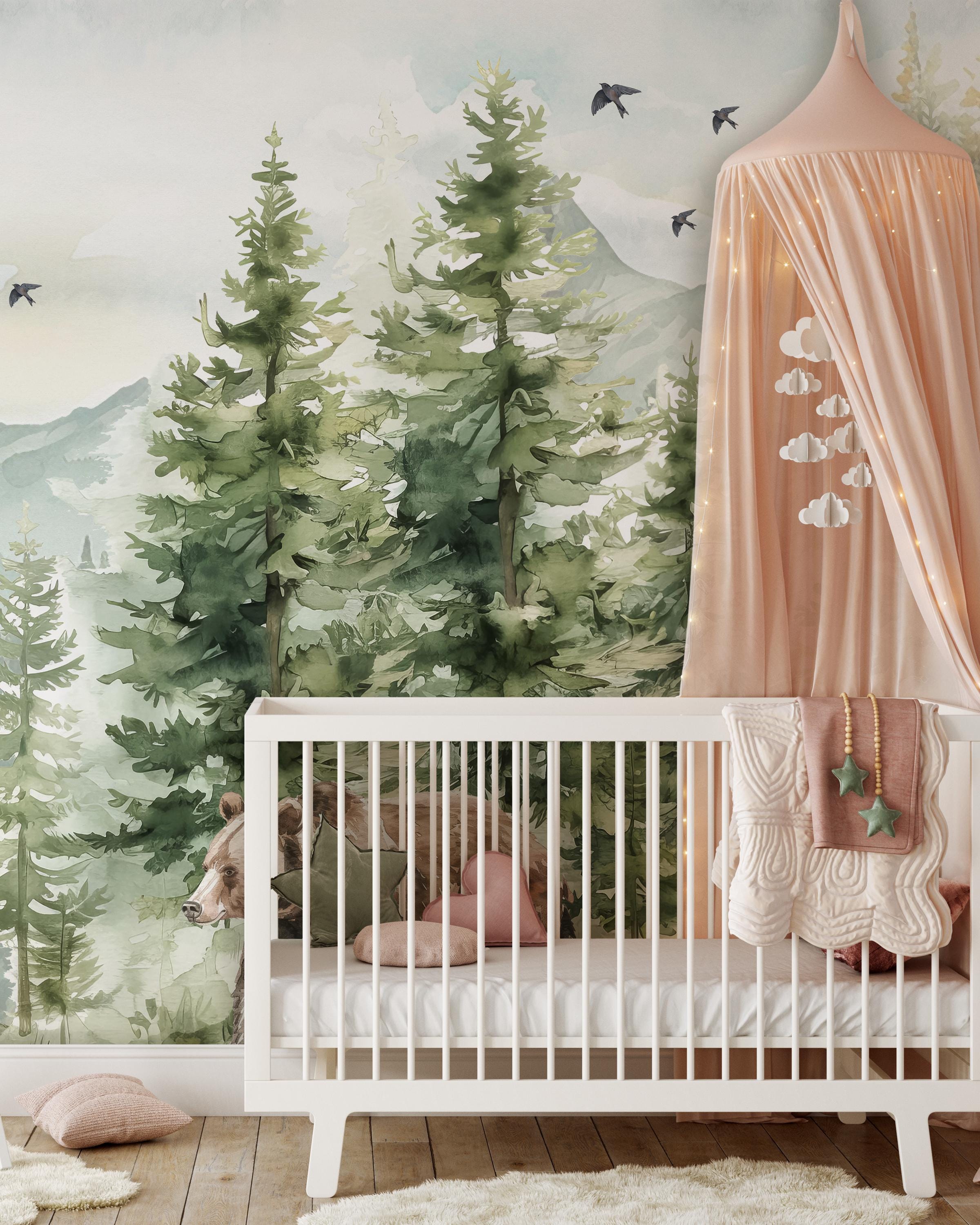 Mountain Animals Wallpaper Mural