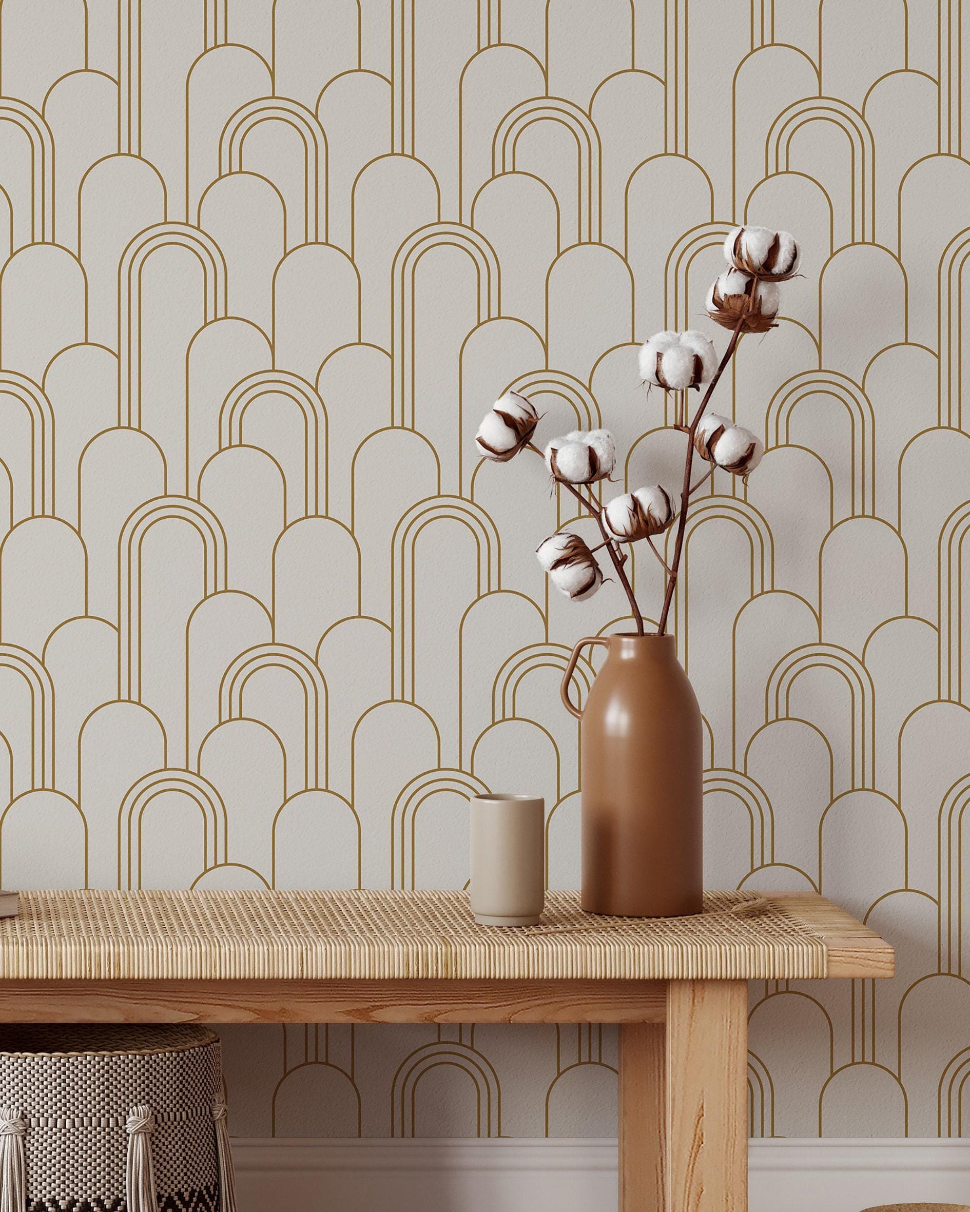 Vintage Art Deco Wallpaper