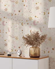 Boho Baby Universe Wallpaper