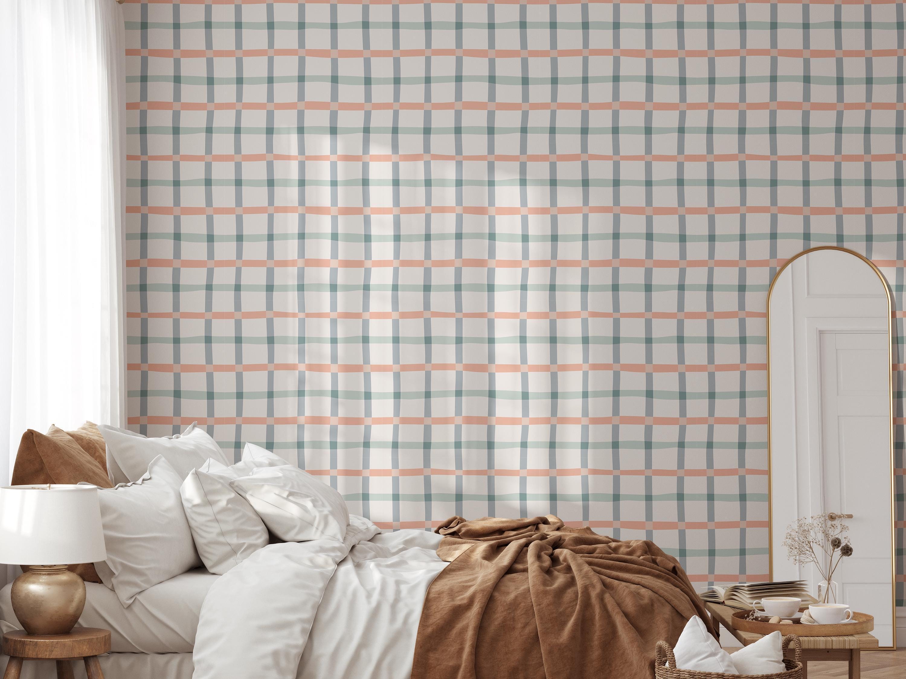 Colorful Plaid Wallpaper