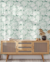 Green Tropical Wallpaper