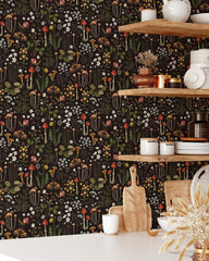 Botanical Forest Wallpaper