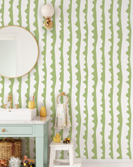 Modern Abstract Stripe Wallpaper