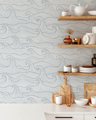 Coastal Waves Wallpaper