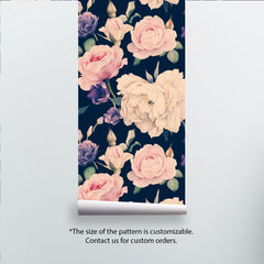 Floral Roses Watercolor  Wallpaper