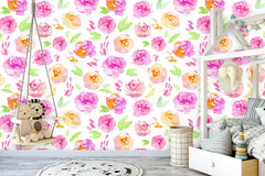 Watercolor Flowers  Wallpaper