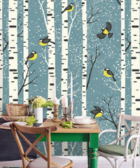 Birch Trees  Wallpaper
