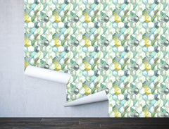 Green Honeycomb  Wallpaper
