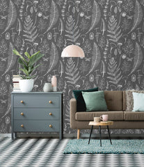 Floral Mural Botanical  Wallpaper