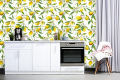 Tropical Lemon  Wallpaper