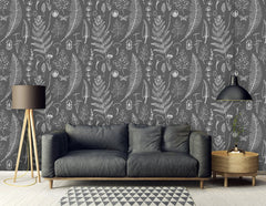 Floral Mural Botanical  Wallpaper