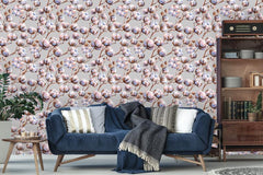 Cotton Watercolor Floral  Wallpaper