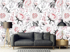 Roses Pastel Wallpaper