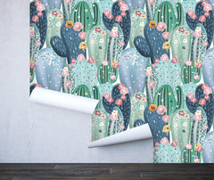 Green Cactus Wallpaper