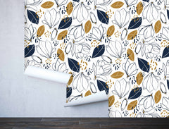 Magnolia Leaves Wallpaper
