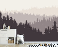 Coniferous Forest Wallpaper