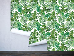 Exotic Leaves Wallpaper