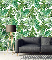 Exotic Leaves Wallpaper