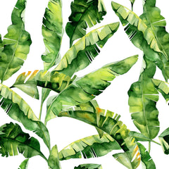 Exotic Banana Leaves Wallpaper