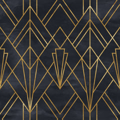 Art Deco Lines Wallpaper