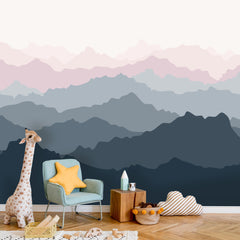 Girls Mountains Wallpaper