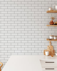 Subway Tile Wallpaper