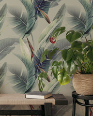 Tropical Leaf Wallpaper