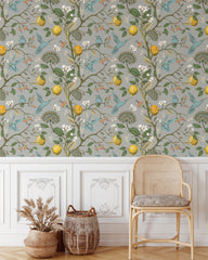 Hummingbird and Lemon Tree Wallpaper