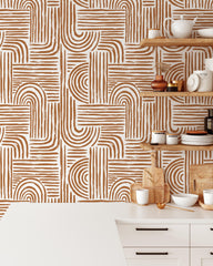 Minimalist Abstract Lines Wallpaper
