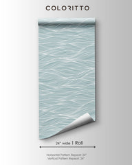 Abstract Ocean Waves Wallpaper