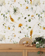 Yellow Flowers Garden Wallpaper