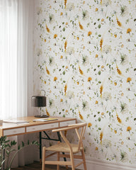 Yellow Flowers Garden Wallpaper
