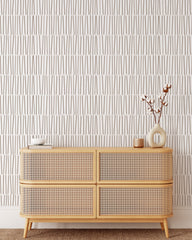 Modern Minimalistic Taupe Wallpaper